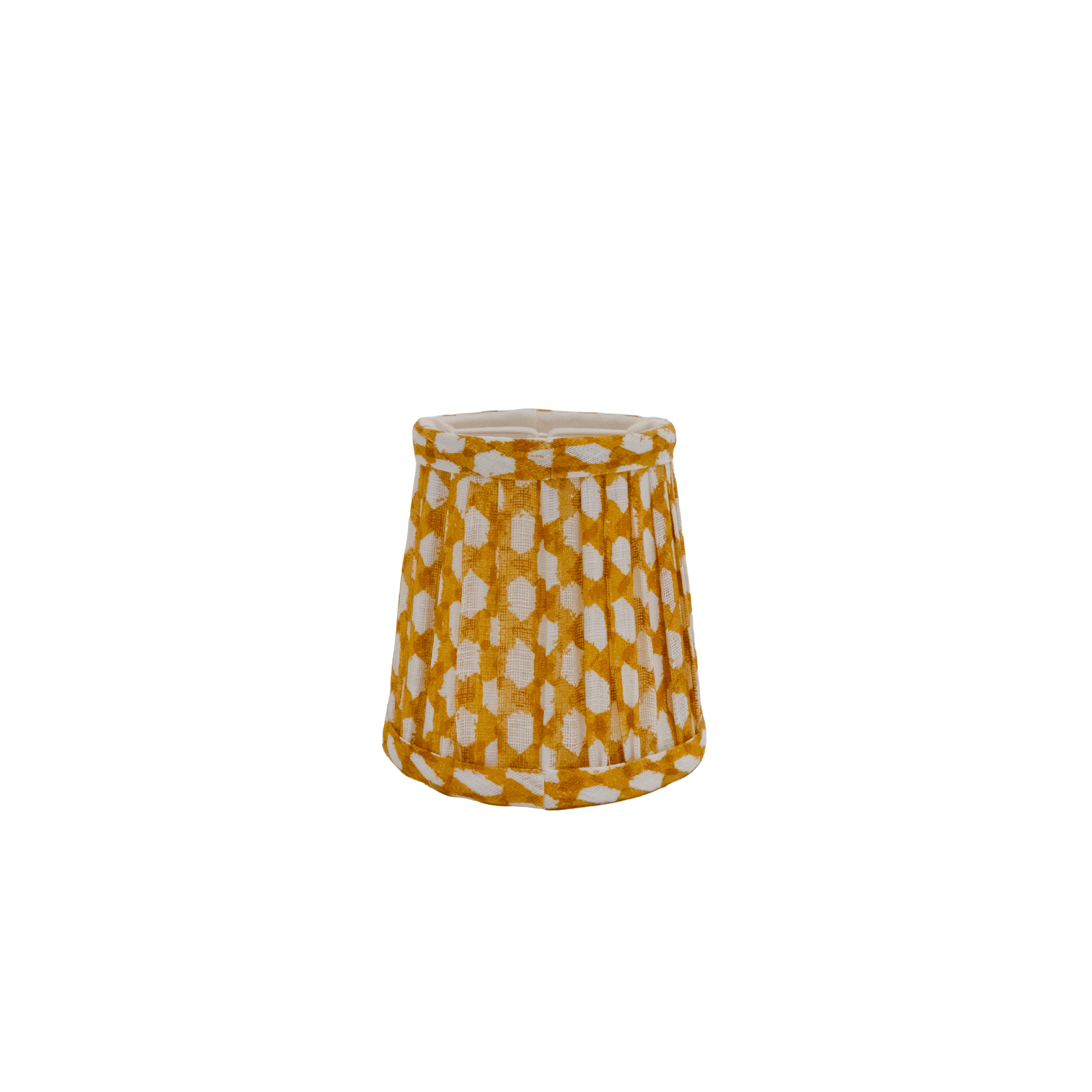 Newport Lamp & Shade Company Fermoie Yellow Wicker Lampshade