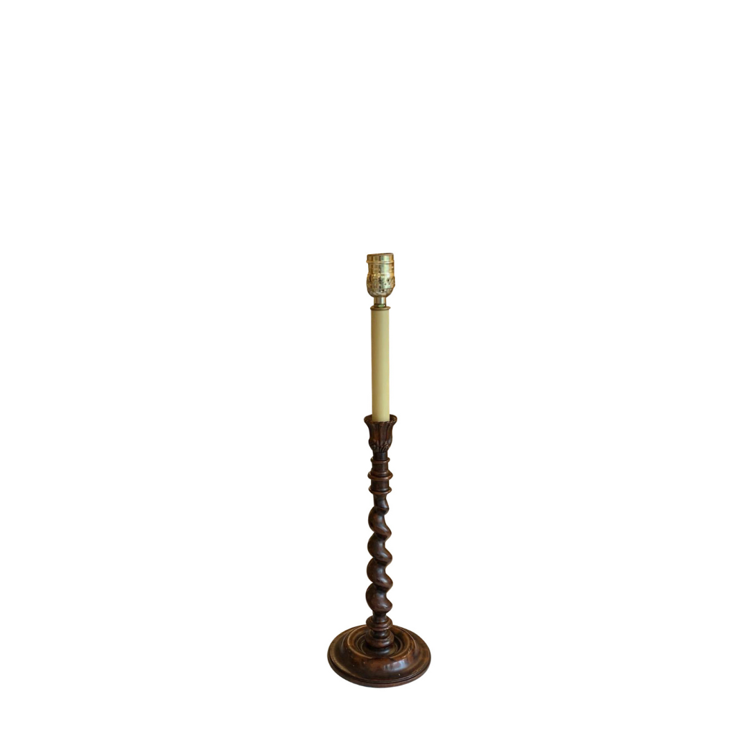 Barley Twist Candlestick Table Lamp