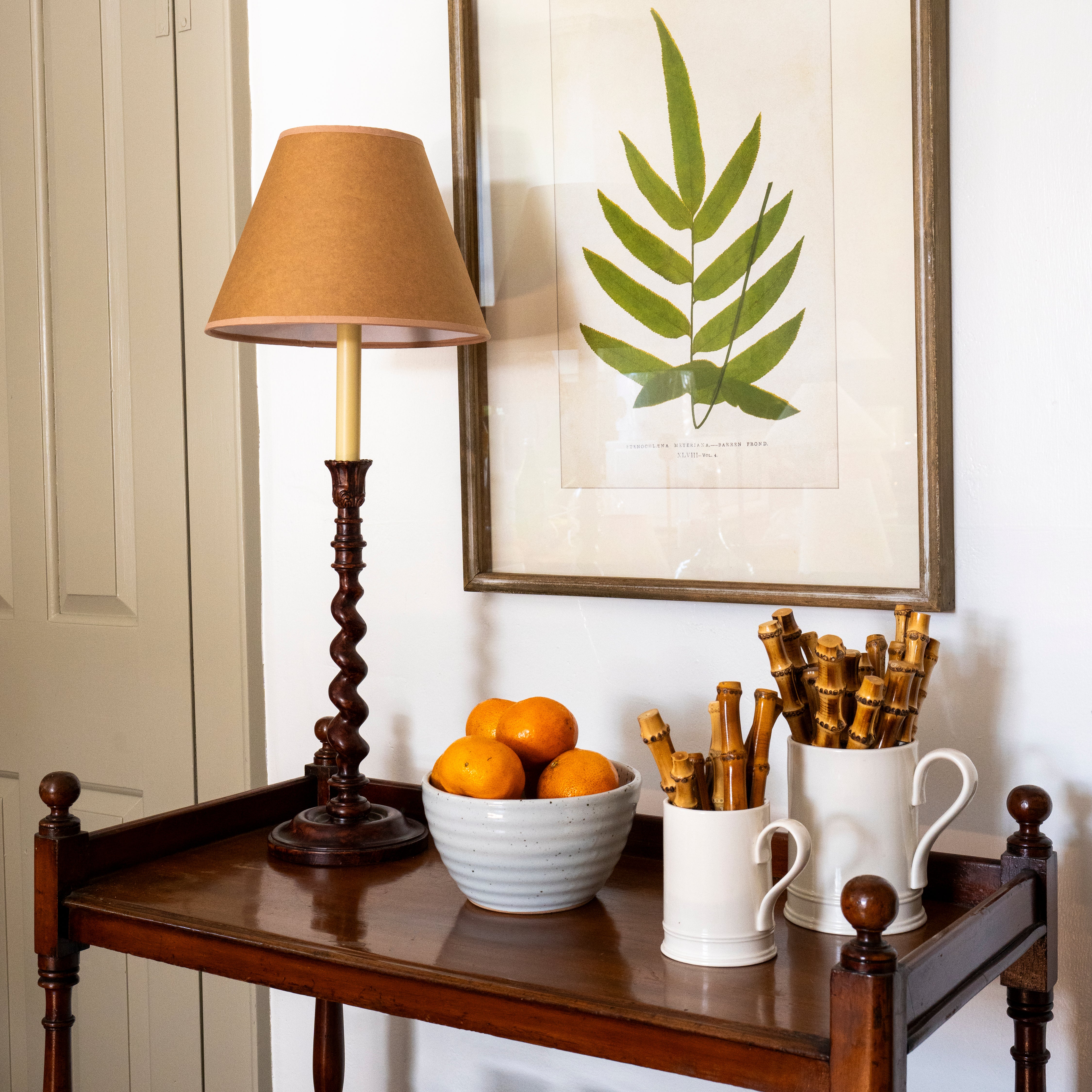 Barley Twist Candlestick Table Lamp