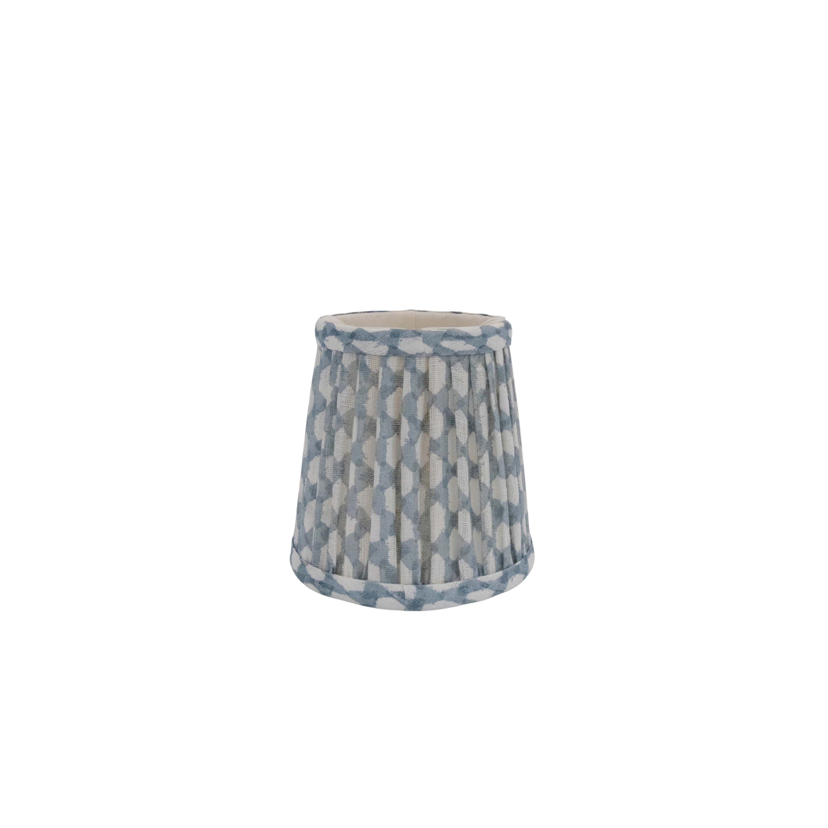 Newport Lamp & Shade Company Fermoie Lampshade Light Blue Wicker