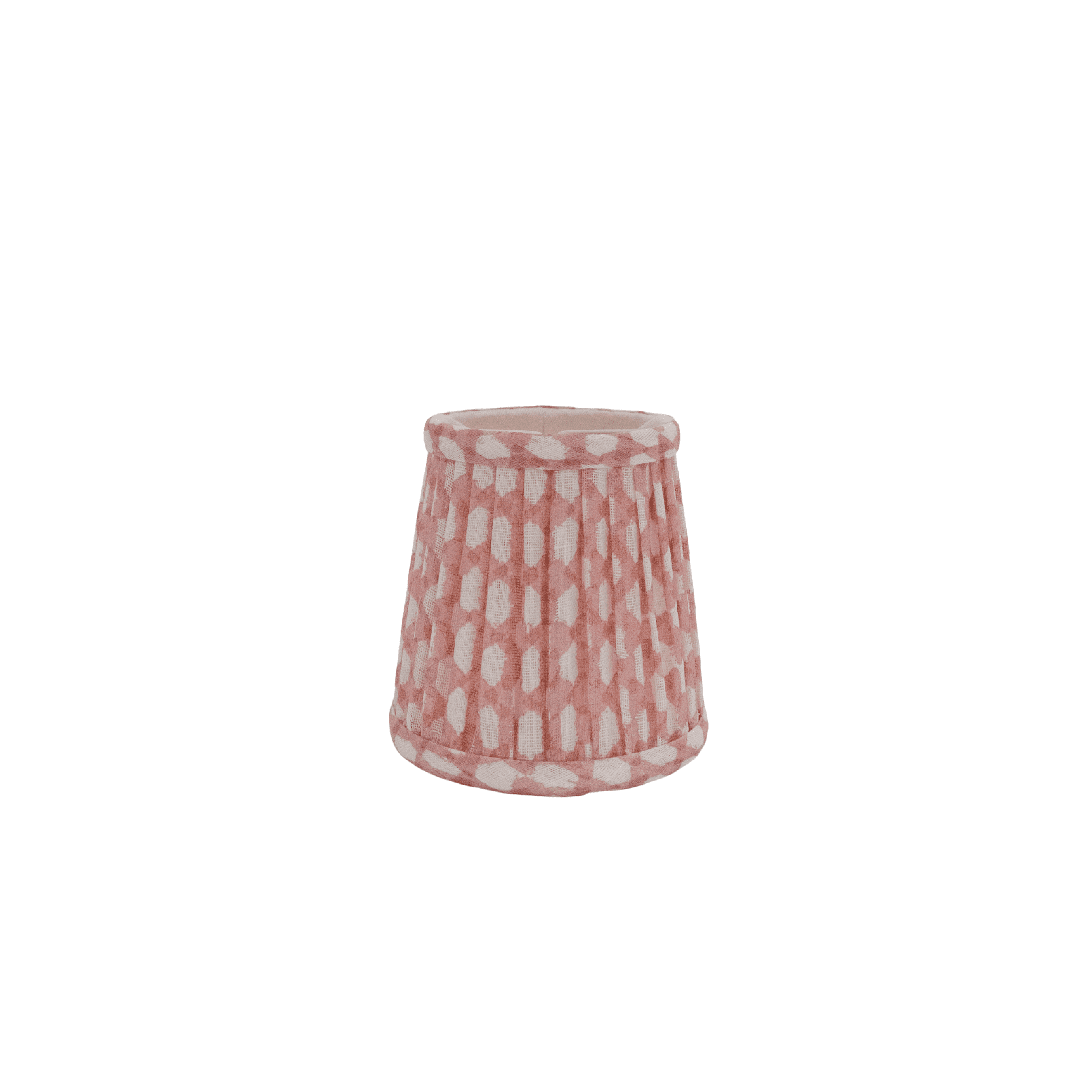 Newport Lamp & Shade Company Fermoie Lampshade Pink Wicker