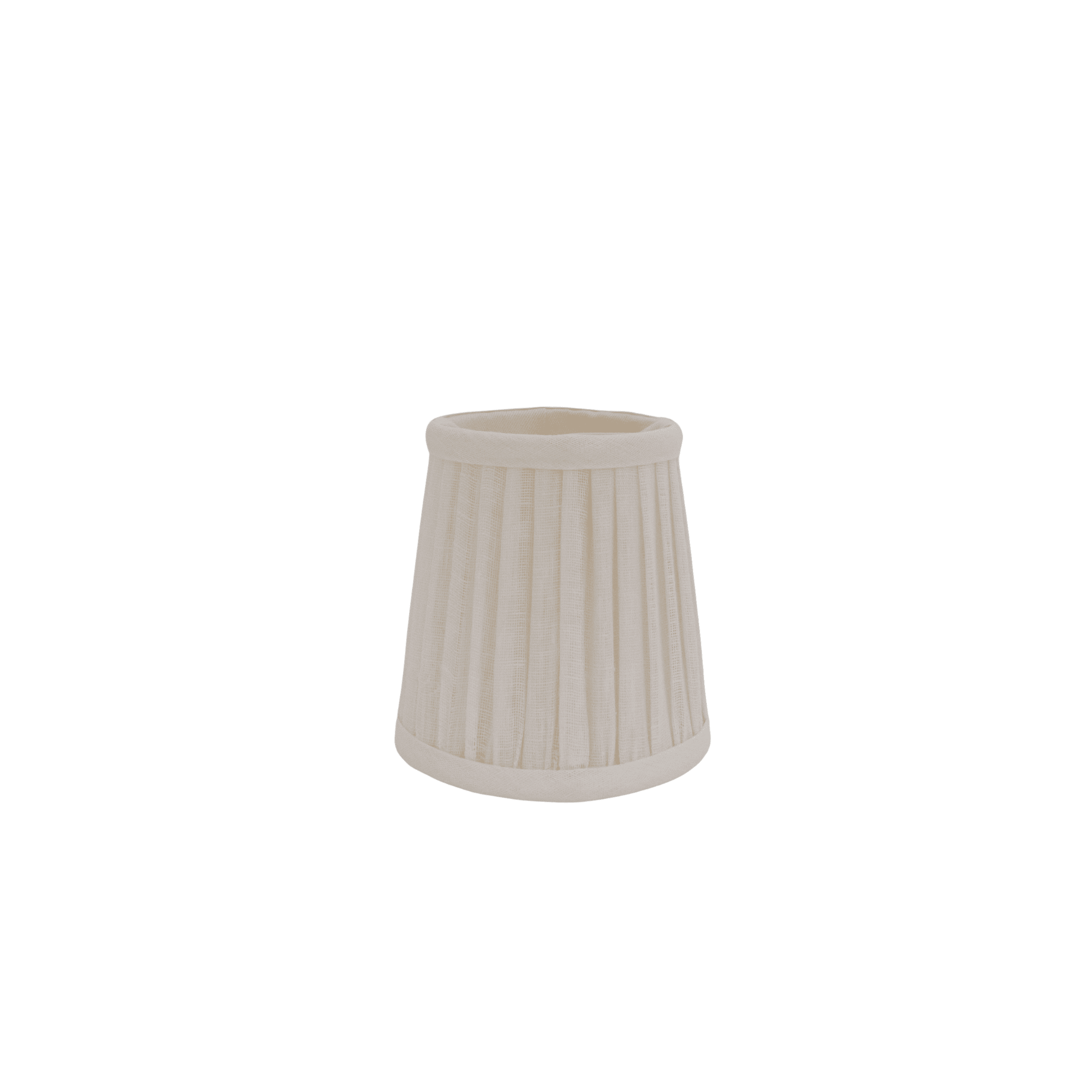 Newport Lamp & Shade Company, Fermoie Plain Ivory Linen Lampshade, Newport, Rhode Island