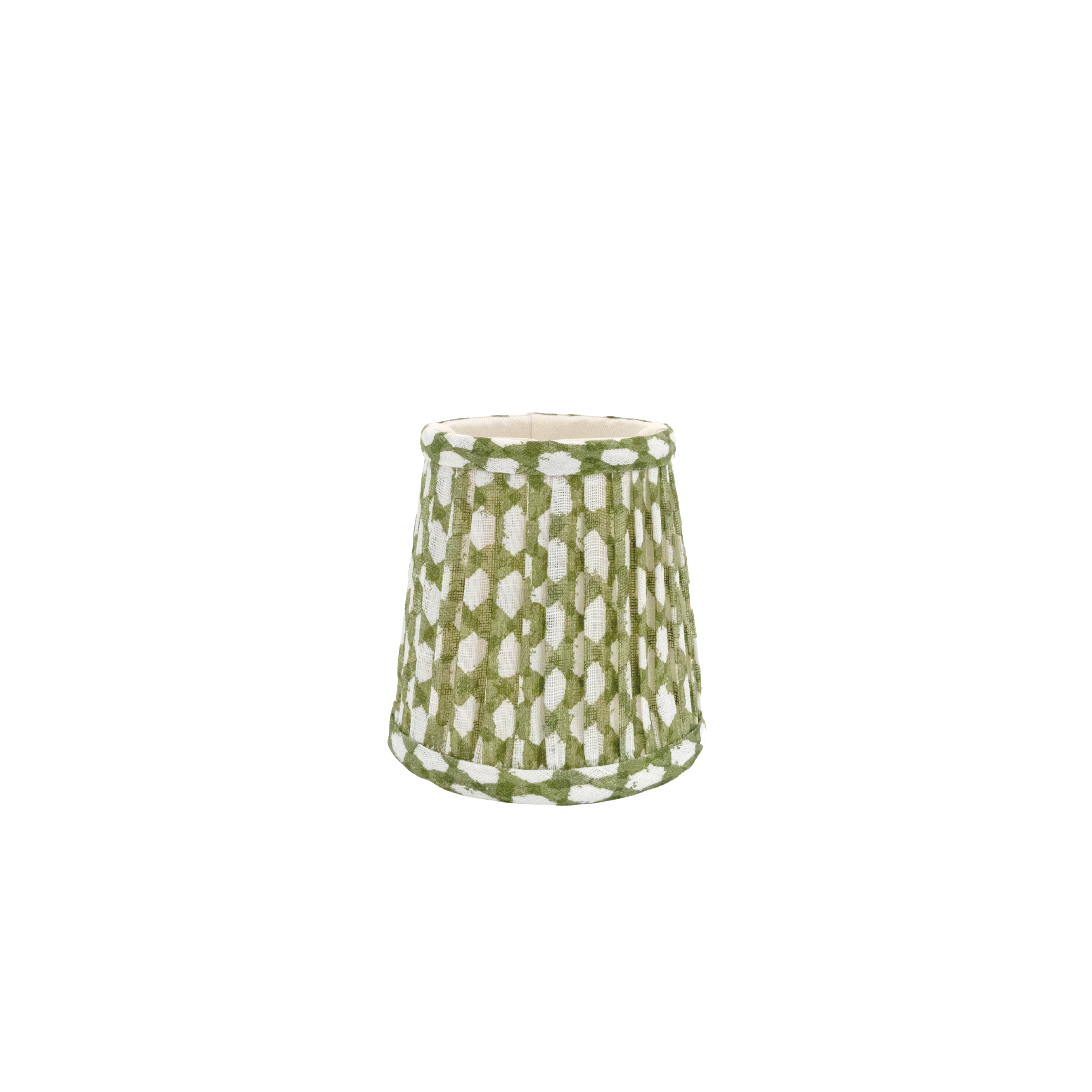 4.5" Fermoie Lampshade - Wicker in Green