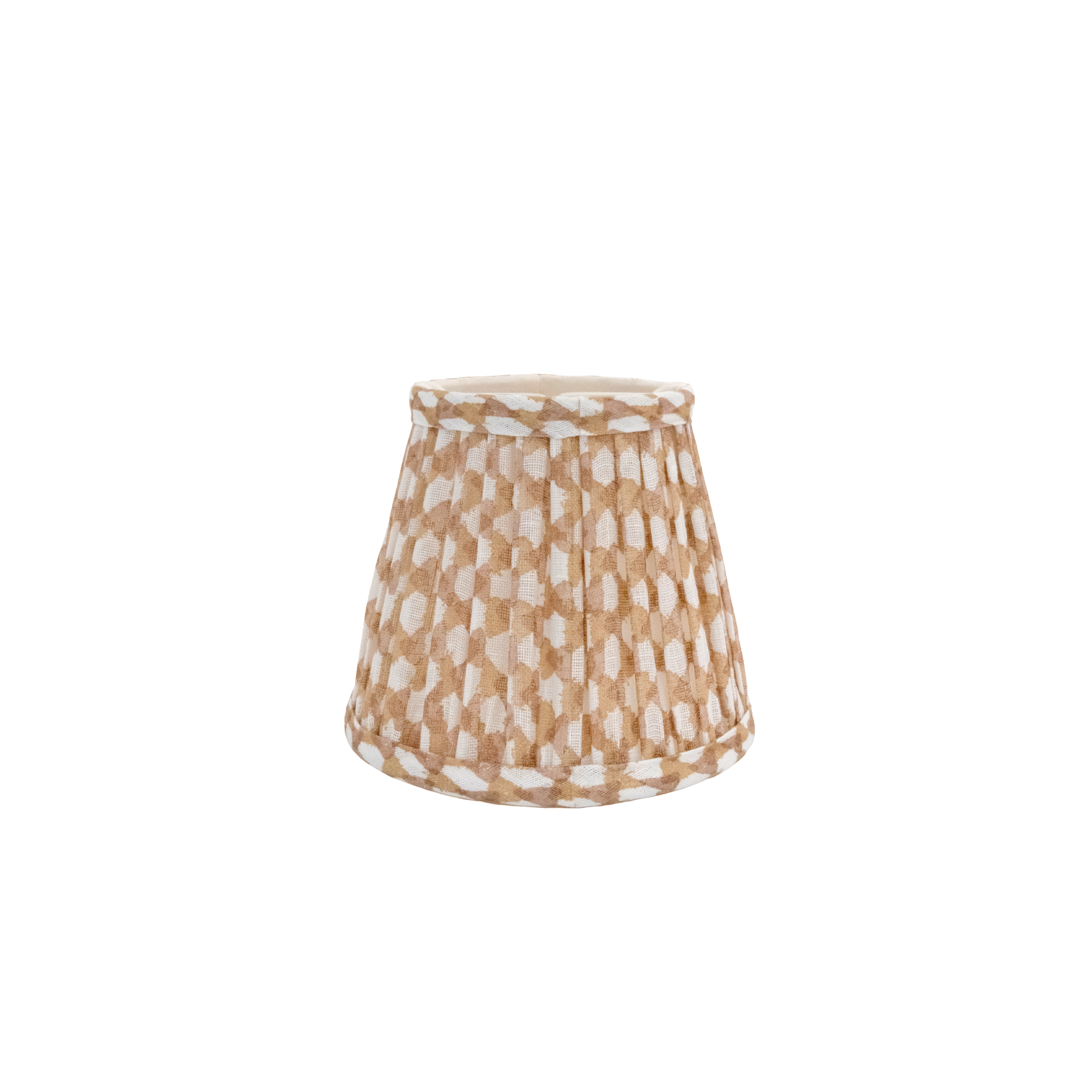 6" Fermoie in Nut Brown Wicker Lampshade