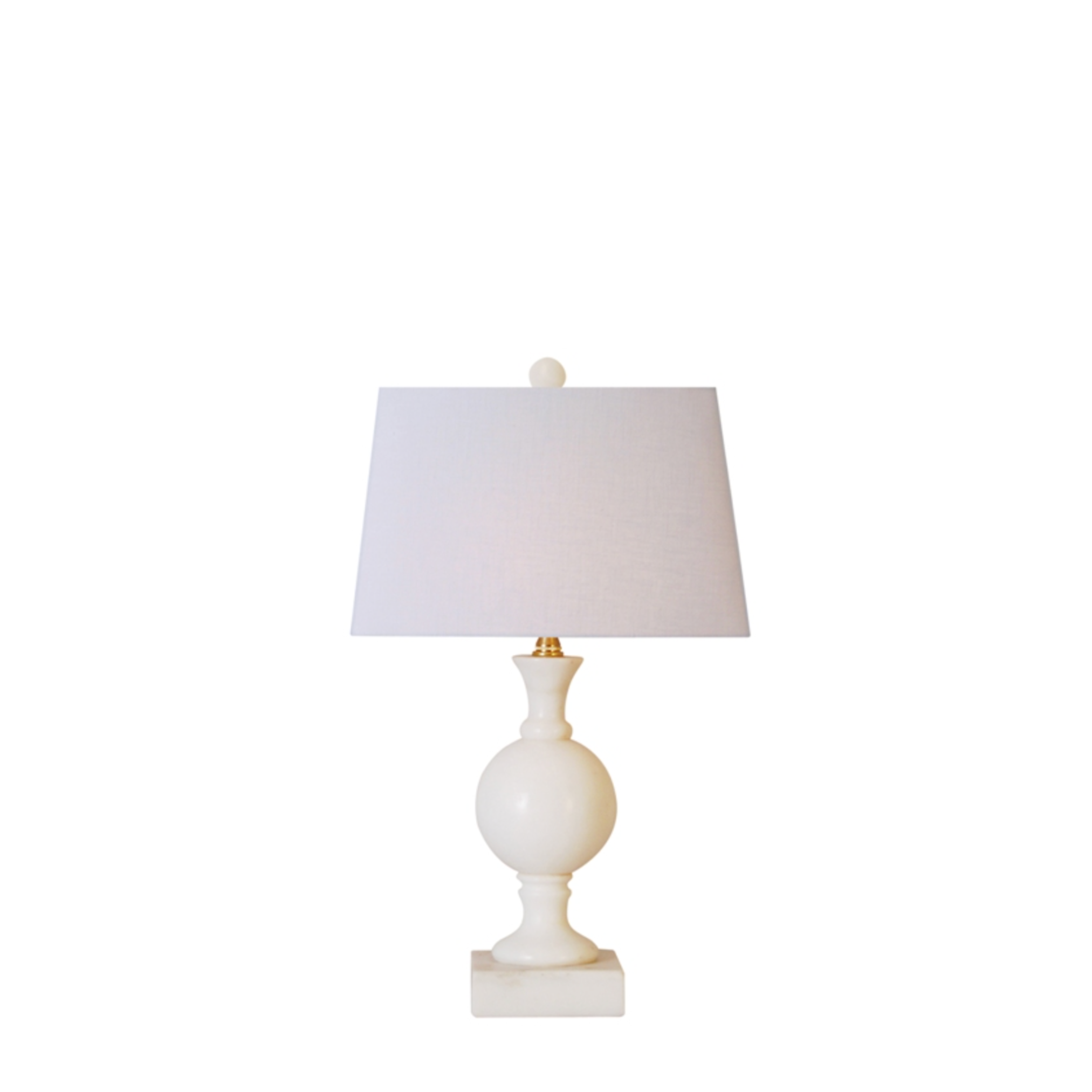 White Jade Mini Table Lamp | Newport Lamp And Shade | Located in Newport, RI
