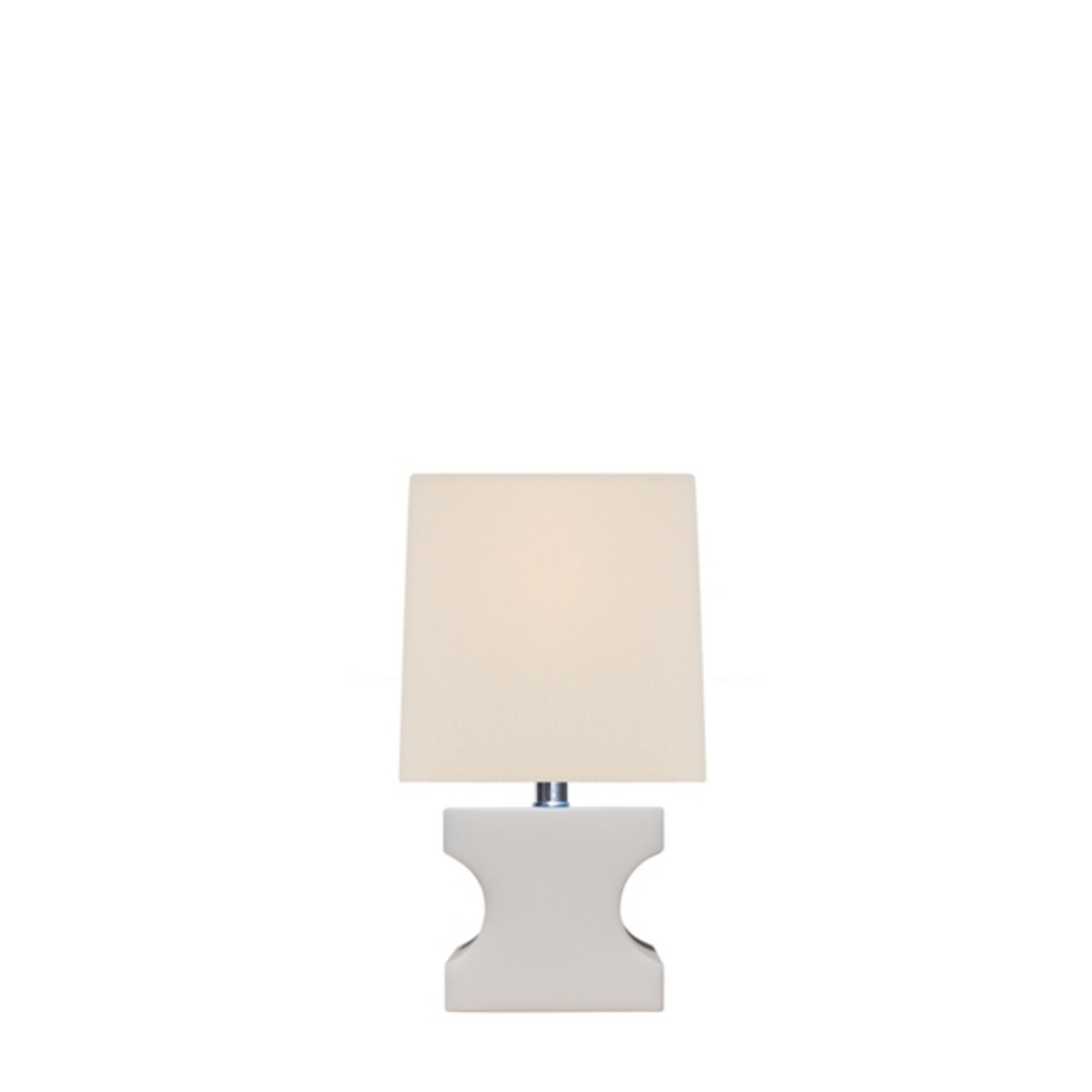 Mini Modern White Jade Table Lamp | Newport Lamp And Shade | Located in Newport, RI