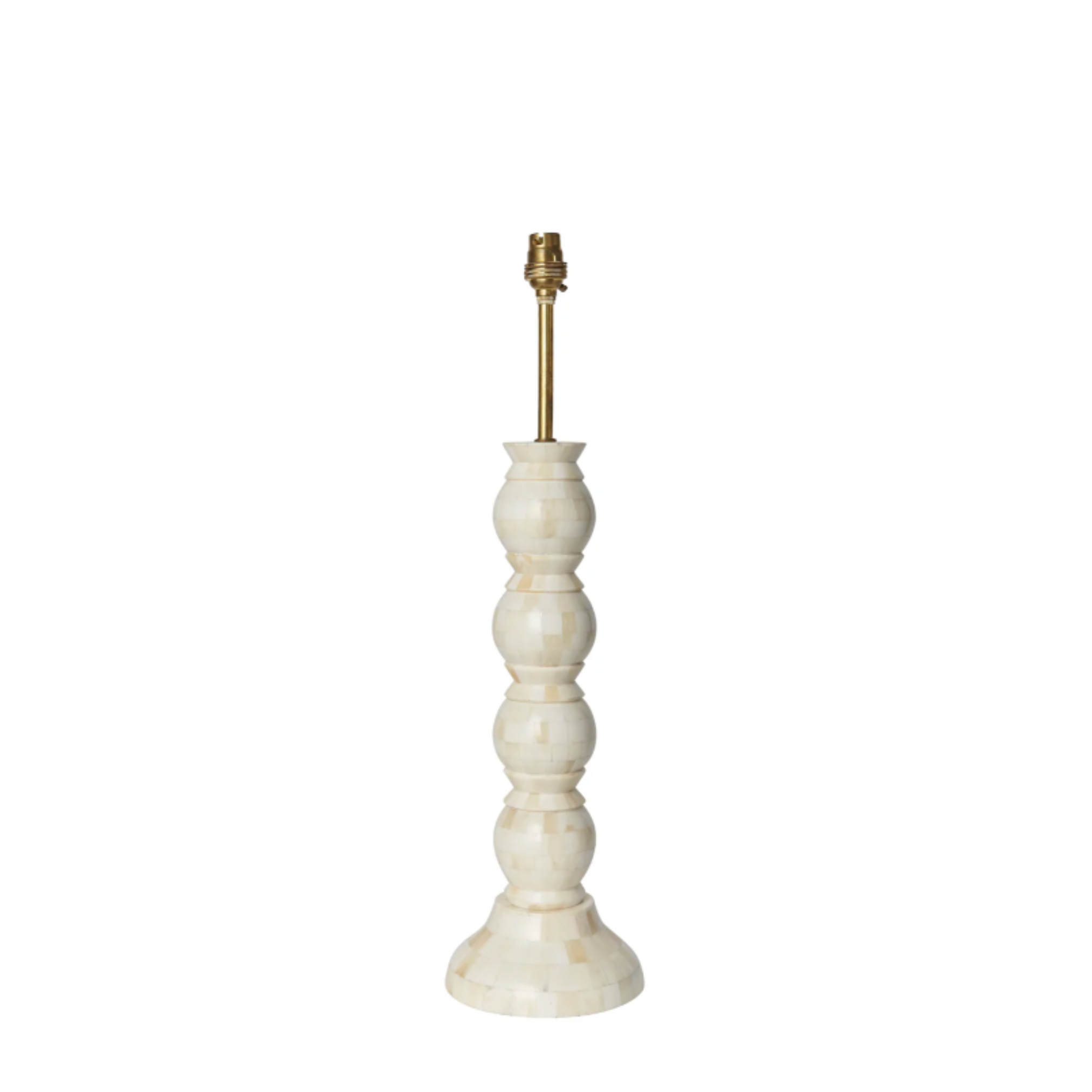 Assam Bone Inlay Table Lamp by Penny Morrison