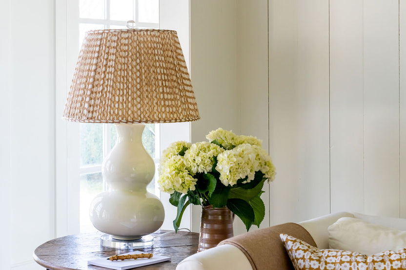 Lampshades, Fermoie, Penny Morrison, Christopher Spitzmiller Newport Lamp & Shade Company