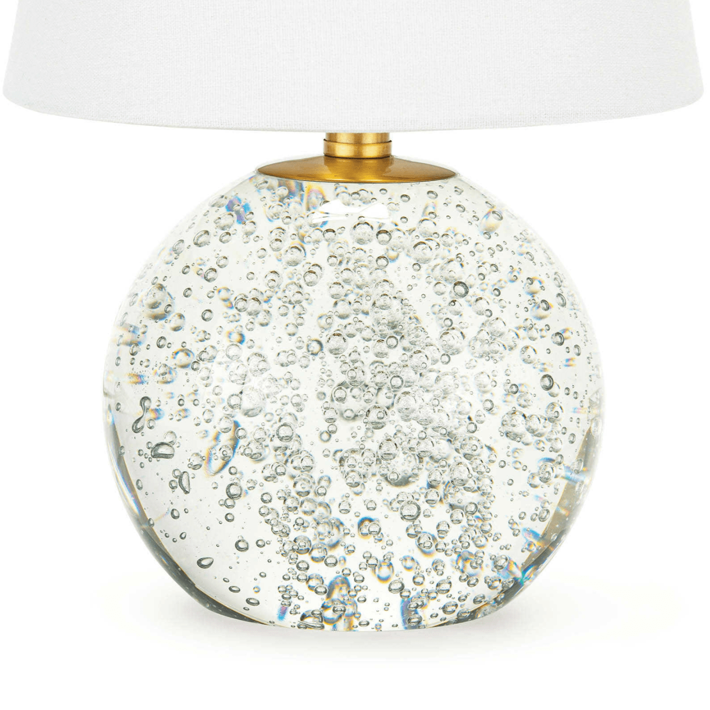 Bulle Crystal Mini Table Lamp | Newport Lamp And Shade | Located in Newport, RI