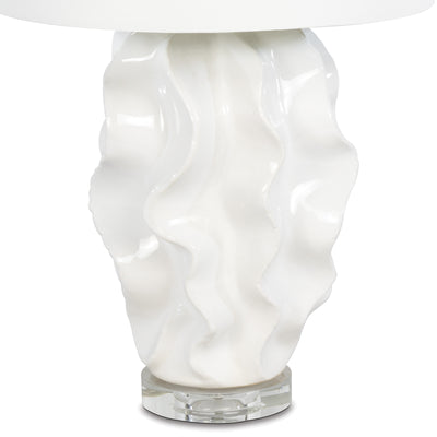 White Sands Ceramic Table Lamp | Newport Lamp And Shade | Located in Newport, RI