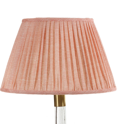 6" Fermoie in Pink Moire Lampshade | Newport Lamp And Shade | Located in Newport, RI