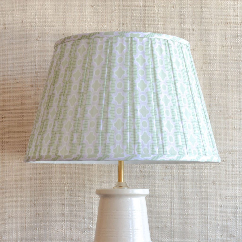 Spring Lampshade in Green | Newport Lamp And Shade | Located in Newport, RI