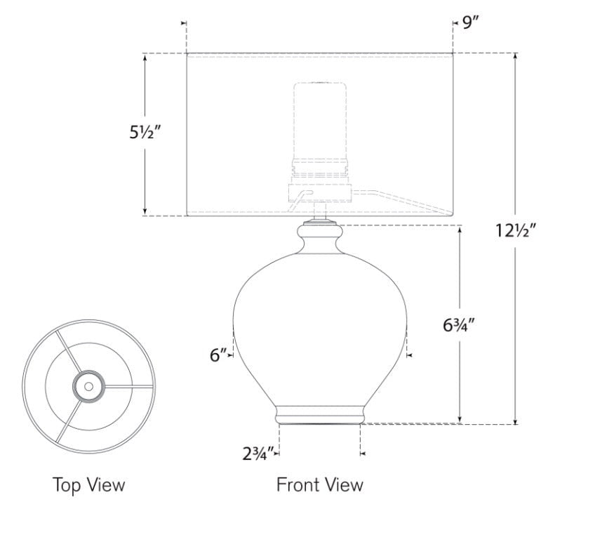 Gaios 13" Wireless Accent Table Lamp | Newport Lamp And Shade | Located in Newport, RI