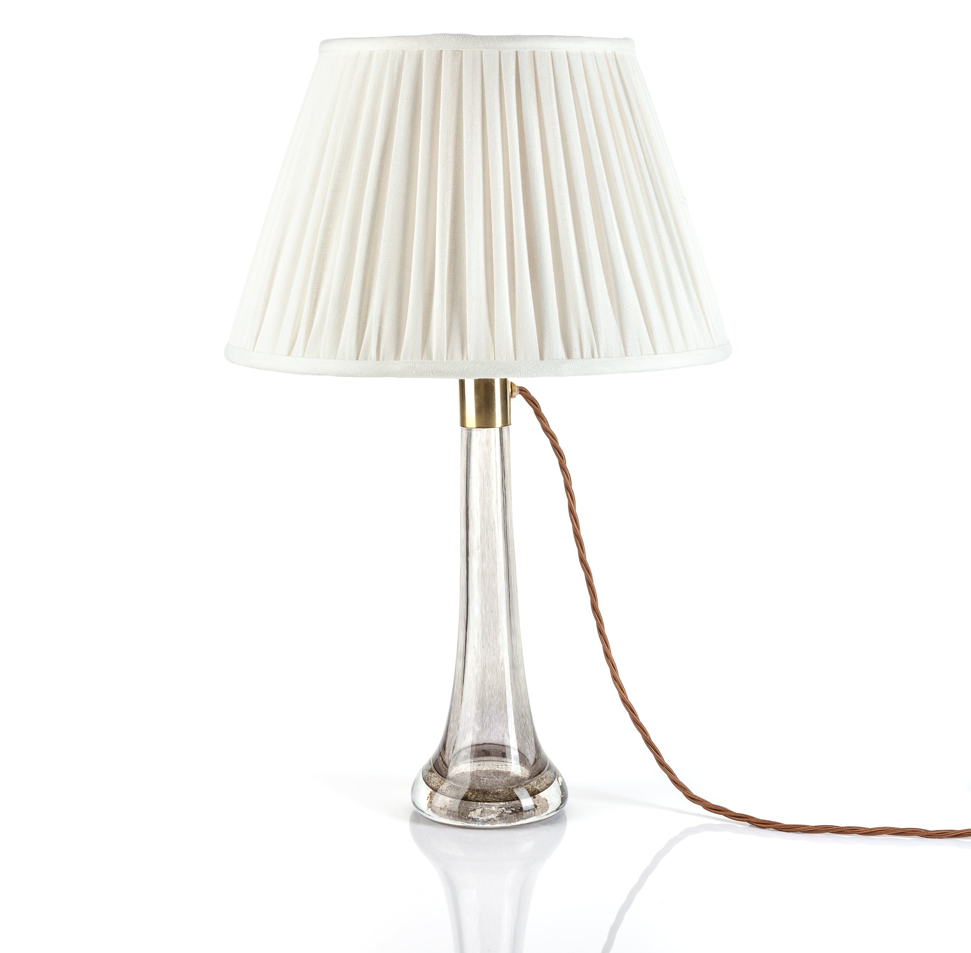 Fermoie Lampshade - Plain Linen in Ivory