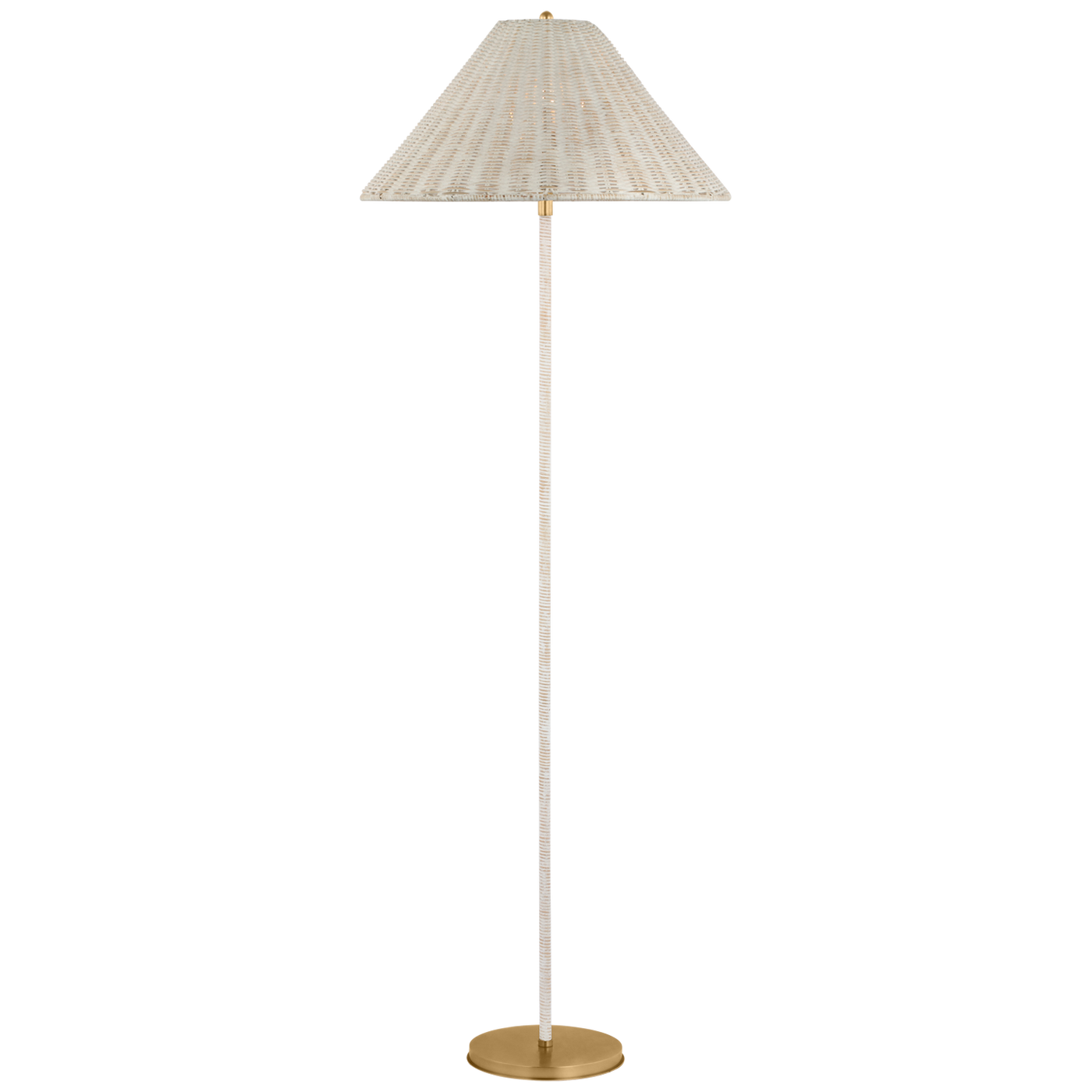 Wimberly Medium Wrapped Floor Lamp | Newport Lamp And Shade | Located in Newport, RI