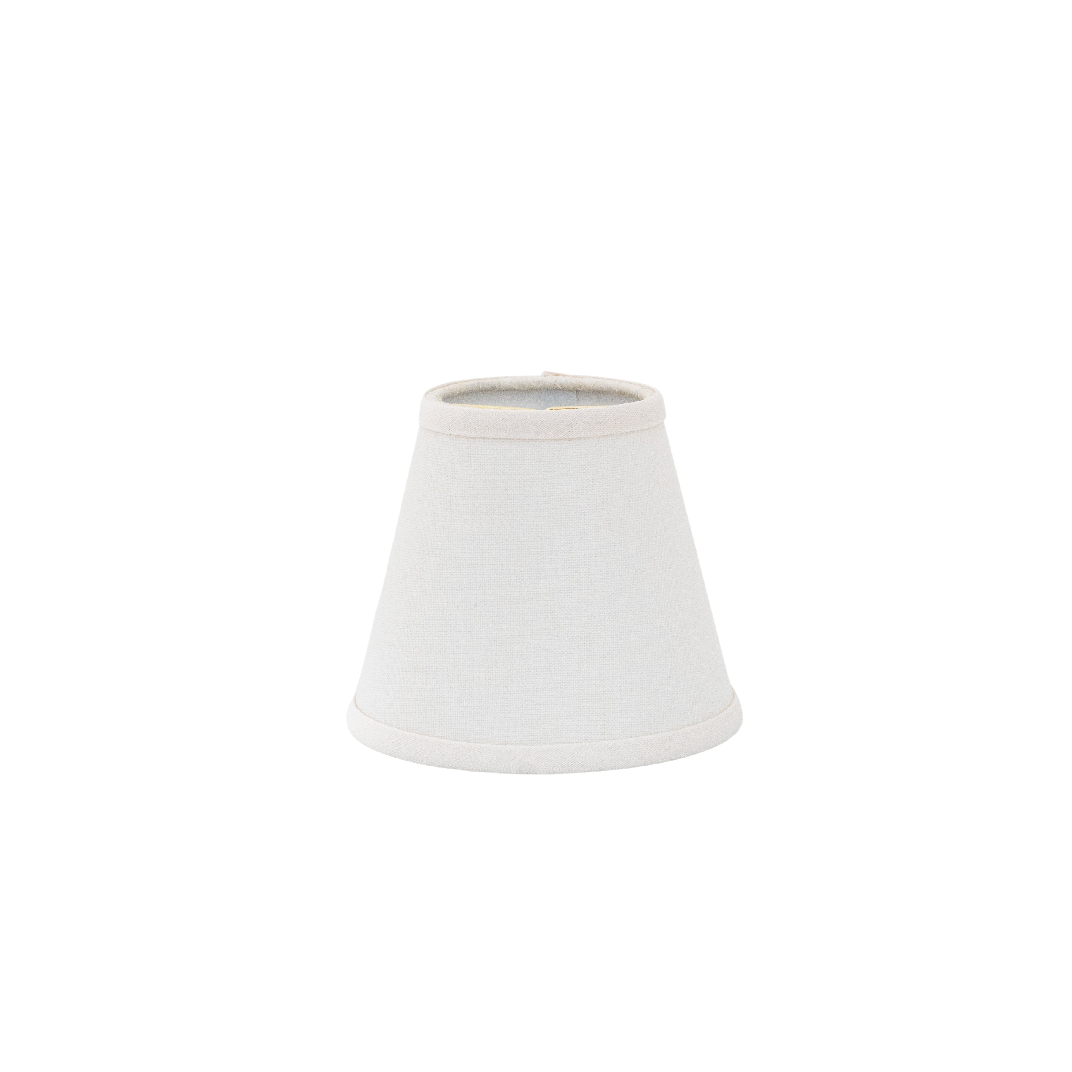 Linen Candle-Clip Lampshades | Newport Lamp And Shade | Located in Newport, RI