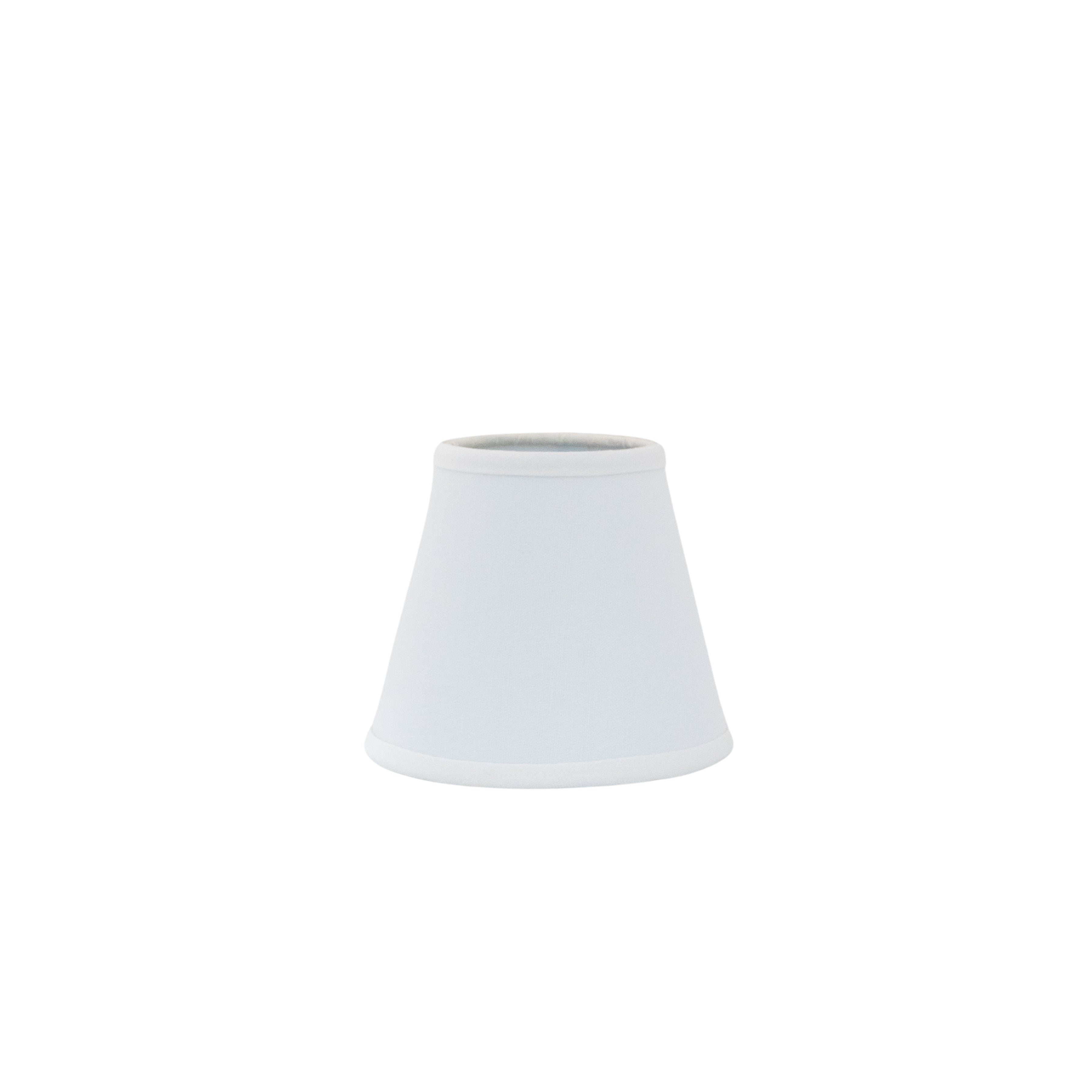 Linen Candle-Clip Lampshades | Newport Lamp And Shade | Located in Newport, RI