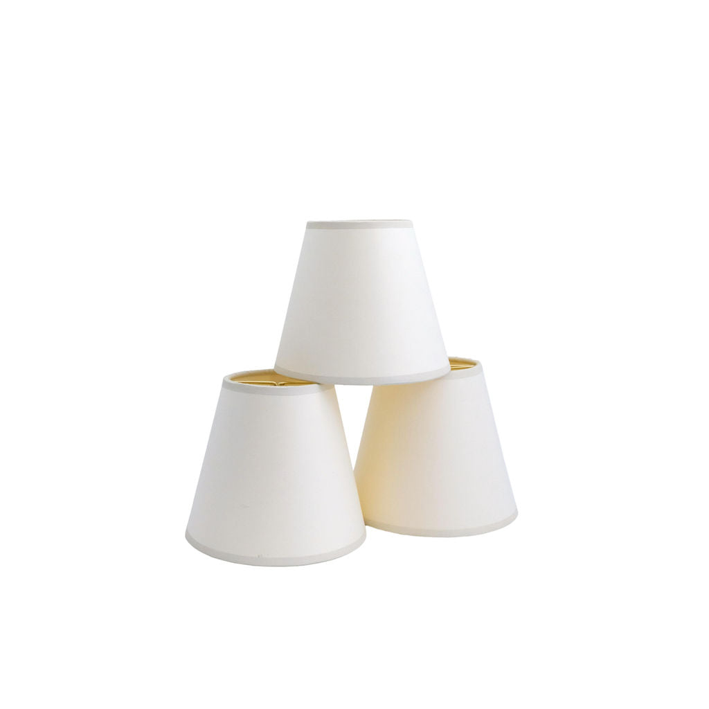 Paper Candle-Clip Lampshades | Newport Lamp And Shade | Located in Newport, RI