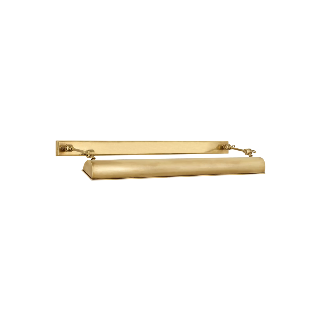 brass picture light