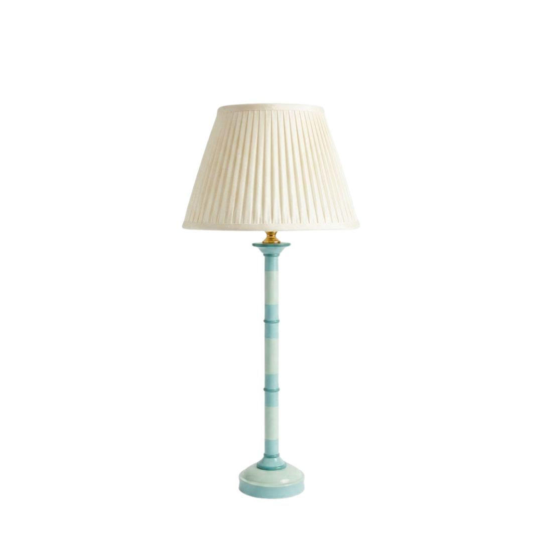 Caroline Table Lamp in Blue/Green - Newport Lamp & Shade Company