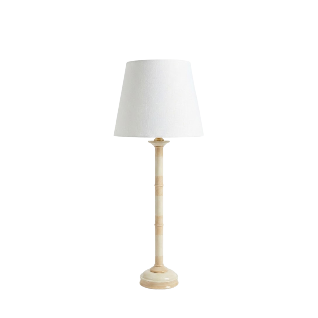 Caroline Table Lamp in Neutral - Newport Lamp & Shade Company
