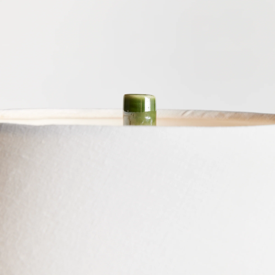 Cove Table Lamp in Green - Newport Lamp & Shade Company