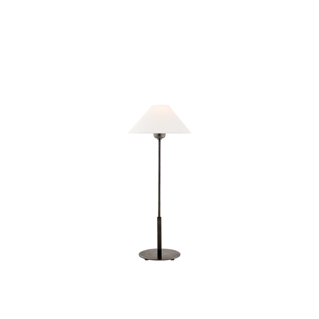 Hackney Table Lamp in Antique Brass Finish