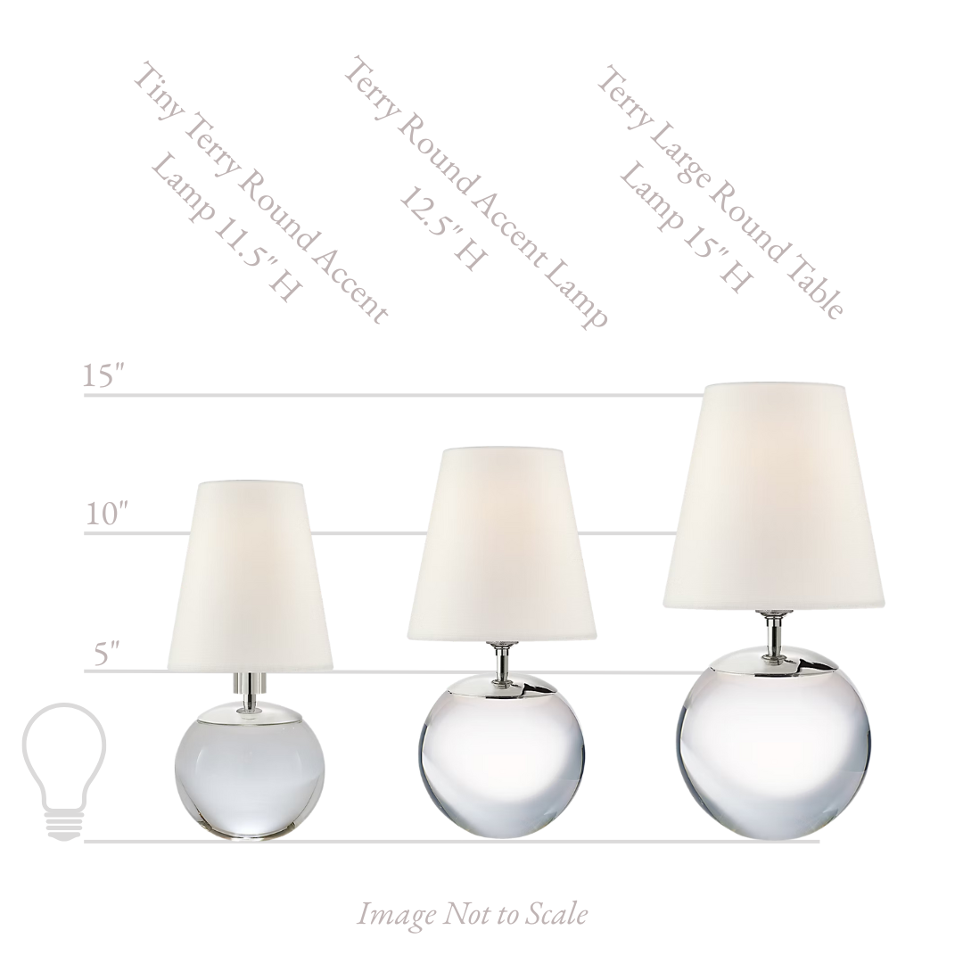 Terri Large Round Table Lamp - Newport Lamp & Shade Company