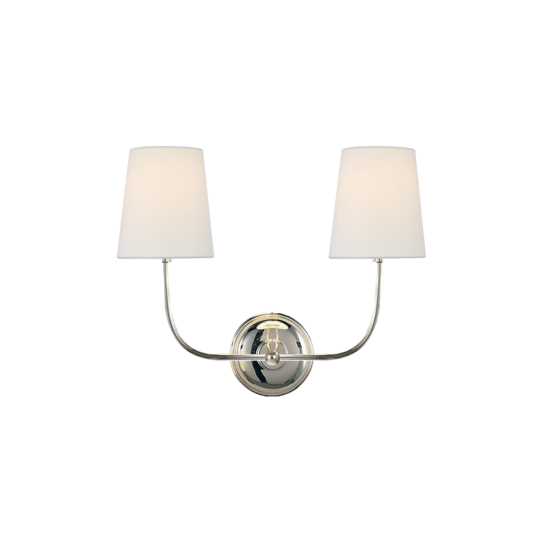 Vendome Double Sconce - Newport Lamp & Shade Company