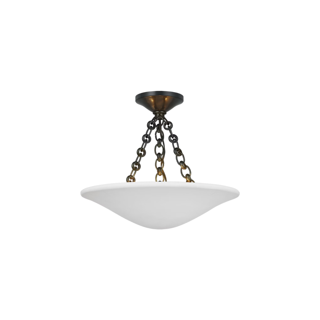 Mollino 16" Semi Flush Mount