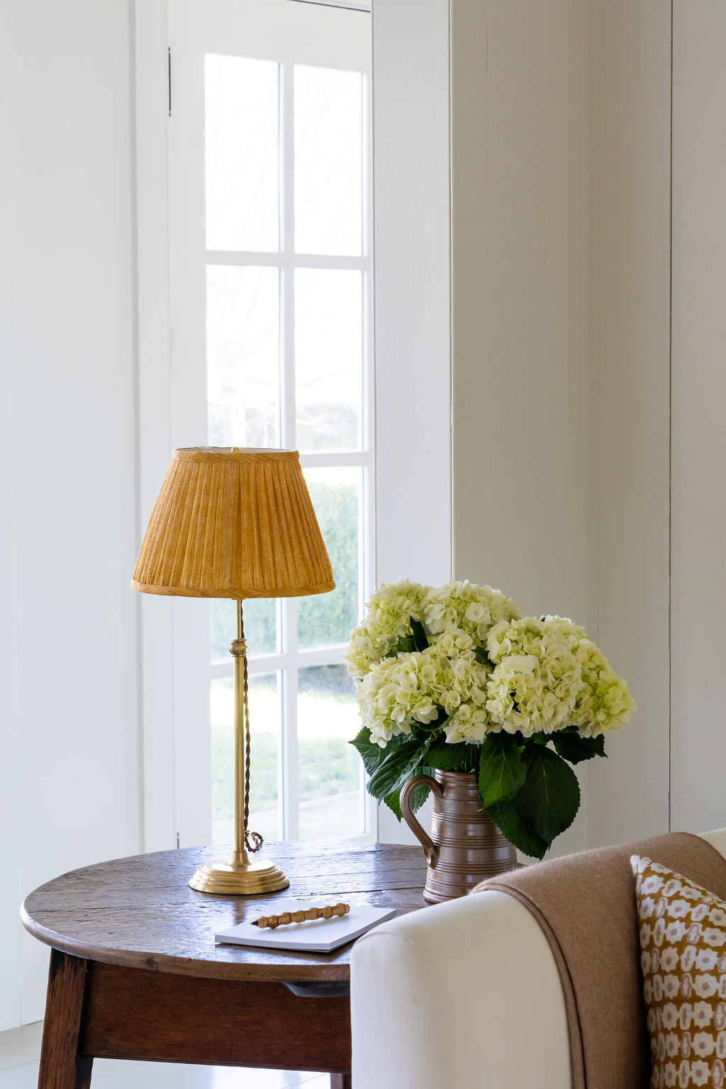 Wyatt Adjustable Table Lamp with Exposed Cord | Newport Lamp And Shade | Located in Newport, RI