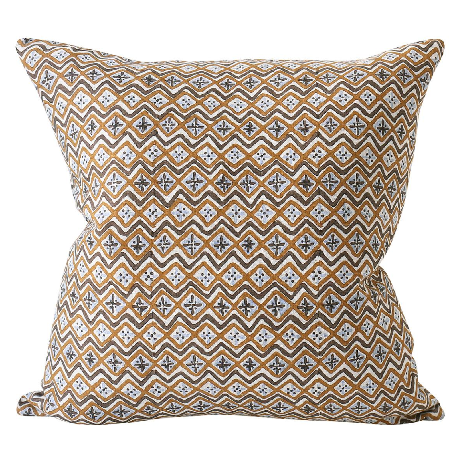 Sardinia Sahara Linen Cushion 20" x 20"  | Newport Lamp And Shade | Located in Newport, RI