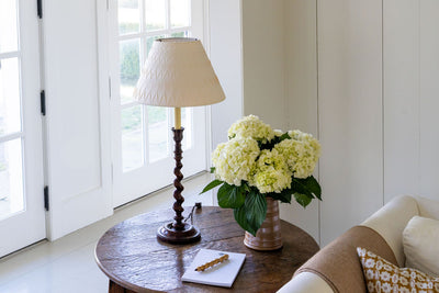 Barley Twist Candlestick Table Lamp | Newport Lamp And Shade | Located in Newport, RI