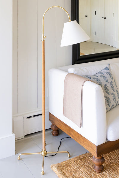 Curves No.1 Floor Lamp | Newport Lamp And Shade | Located in Newport, RI
