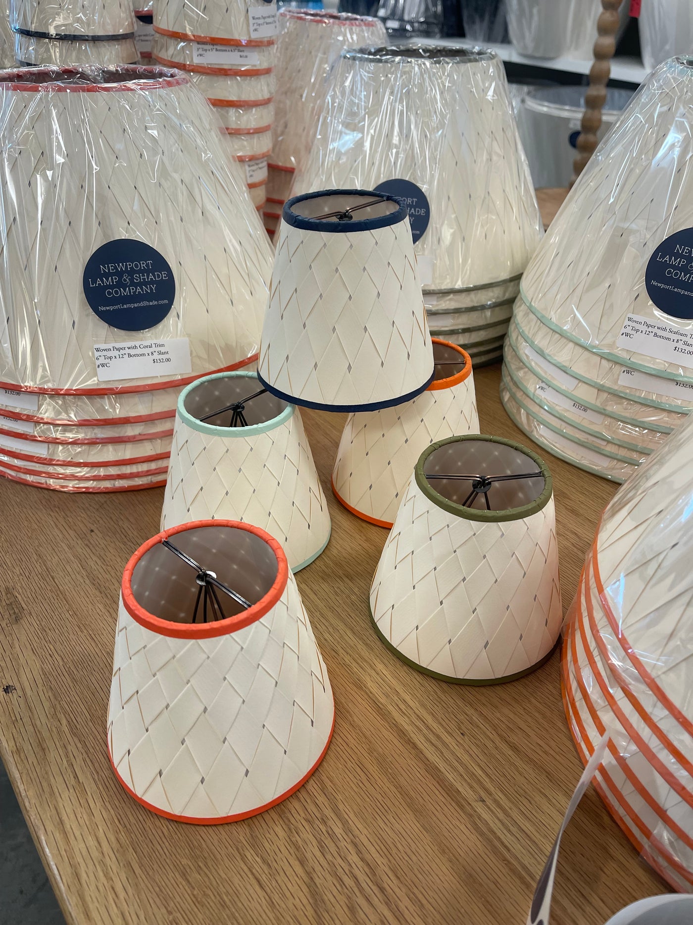 Lampshades, Fermoie, Penny Morrison, Christopher Spitzmiller– Newport Lamp  & Shade Company