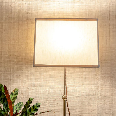 Rectangle Linen Lampshade | Newport Lamp And Shade | Located in Newport, RI