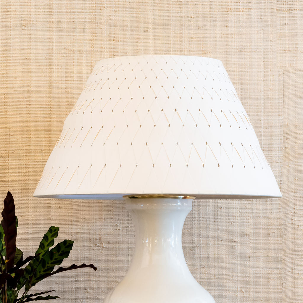 Woven Paper Lampshades | Newport Lamp And Shade | Located in Newport, RI