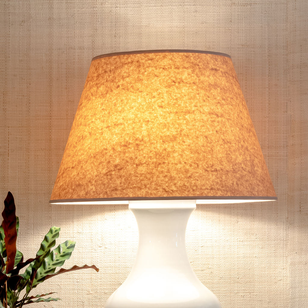 Kraft Paper Lampshade | Newport Lamp And Shade | Located in Newport, RI