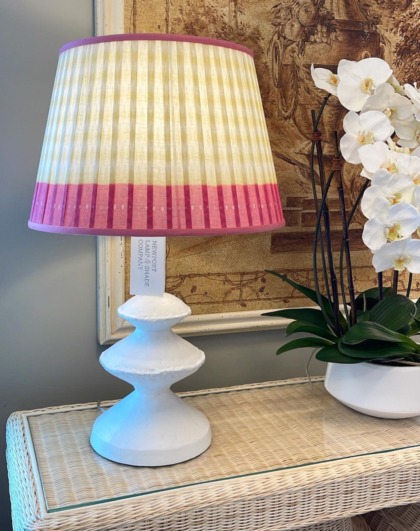Hope Table Lamp  | Newport Lamp And Shade | Located in Newport, RI