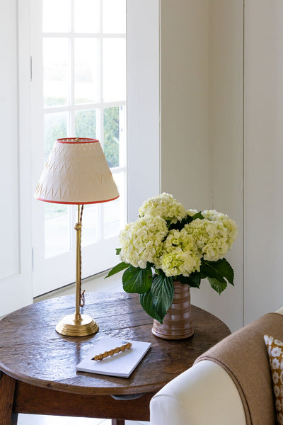 Wyatt Adjustable Table Lamp with Exposed Cord | Newport Lamp And Shade | Located in Newport, RI