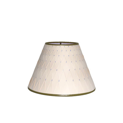 Woven Paper Lampshades with Colorful Trim | Newport Lamp And Shade | Located in Newport, RI