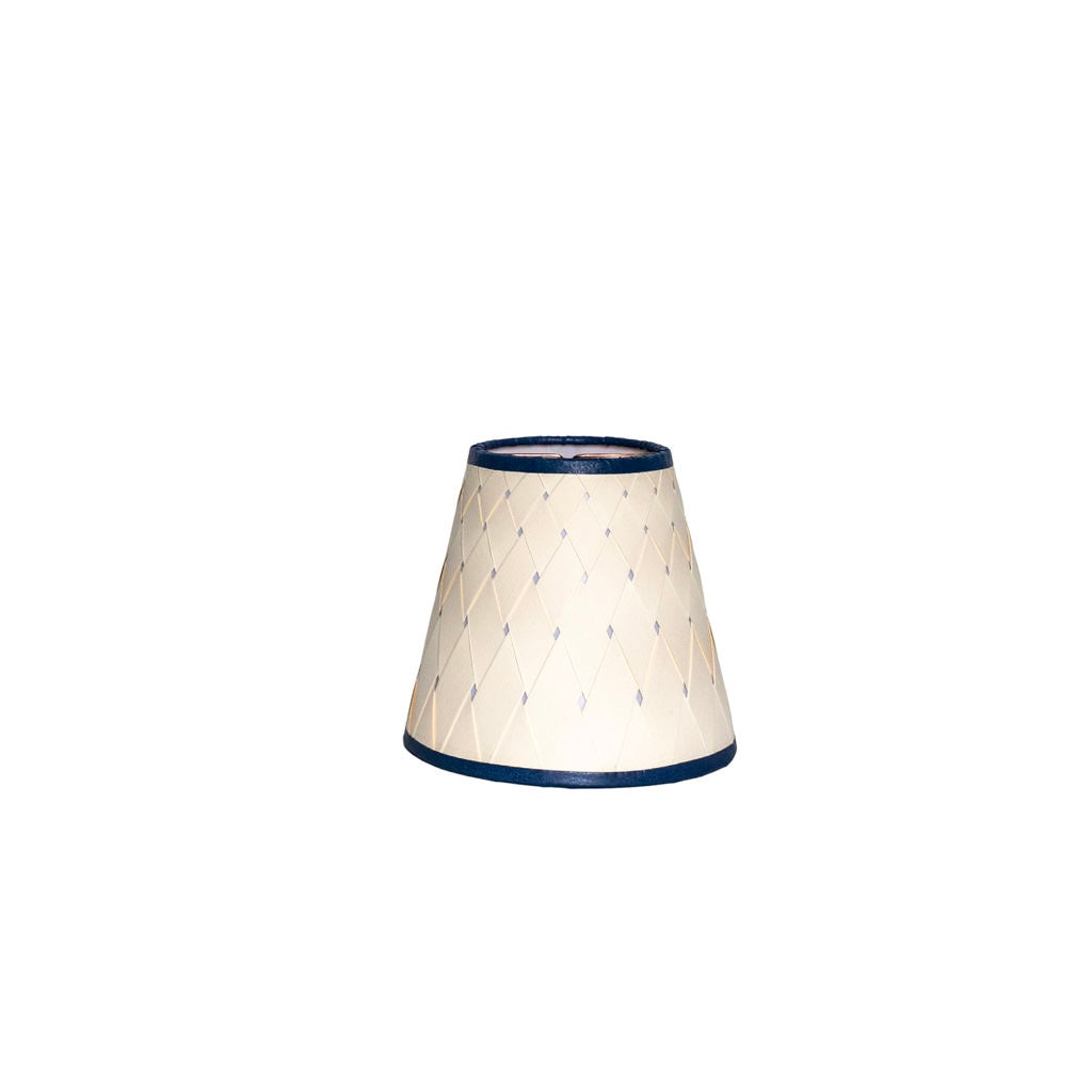 Woven Paper Lampshades with Colorful Trim | Newport Lamp And Shade | Located in Newport, RI