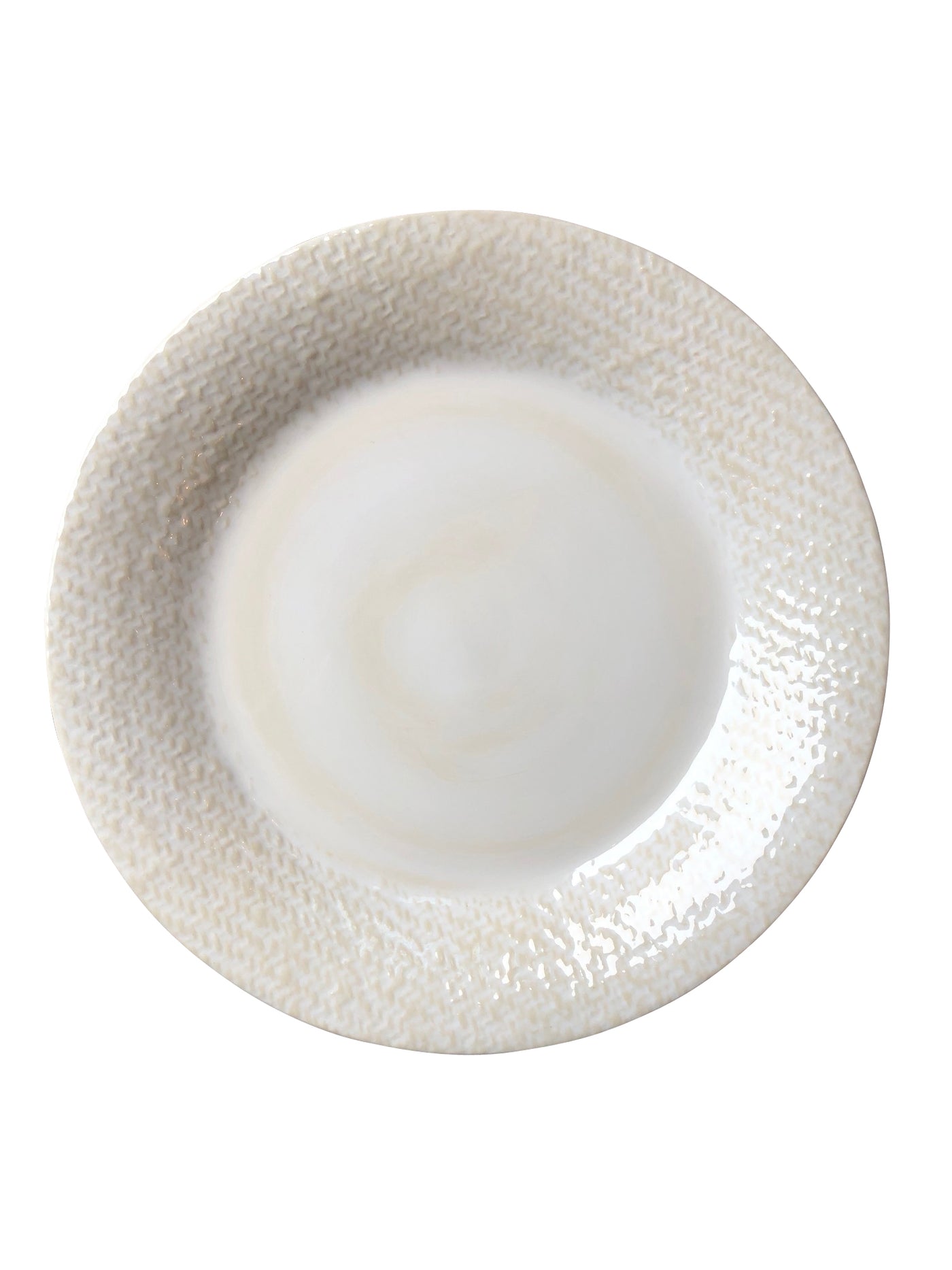 Cream-Glazed Dinnerware with Linen Texture  | Newport Lamp And Shade | Located in Newport, RI